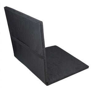 LITEGUEST Heated Outdoor Seat Cushion with Backrest – Warm for Camping