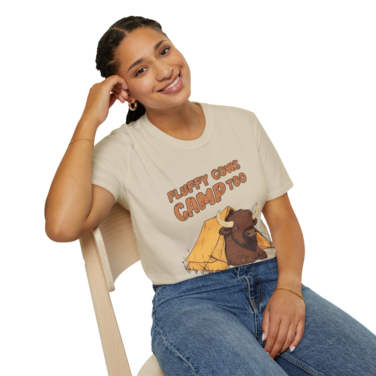 Fluffy Cow's Camp Too T-Shirt