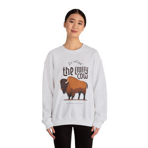 Do Not Pet the Fluffy Cow - Unisex Crewneck Sweatshirt