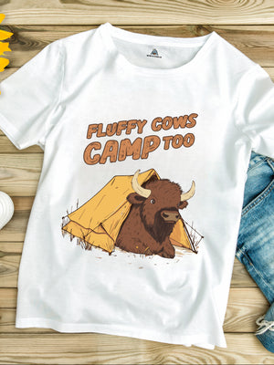 Fluffy Cow's Camp Too T-Shirt